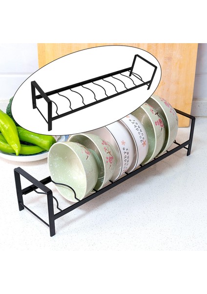 Çanak Raf Kaseleri Kurutma Standı Organizasyon Rafları Drenaj Standı Bakeware Siyah (Yurt Dışından)