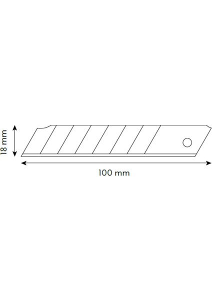 Vıp-Tec Profesyonel 30CM Kazıma Bıçağı Yerli Üretim