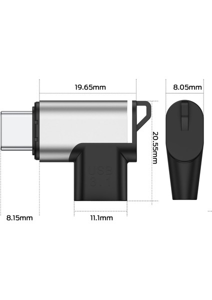 24 Pın USB C Adaptörü 4K Video Iletimi Olmadan (Yurt Dışından) fırsatları