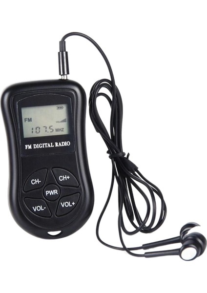 Fm Taşınabilir Radyo Konferansı Alıcı Yürüyüş Için Hacim Kontrolü Jogging (Yurt Dışından)