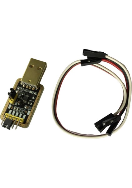 3.3V 5V USB - RS232 Ttl Dönüştürücü CH340G Seri Adaptör Modül Kartı (Yurt Dışından)