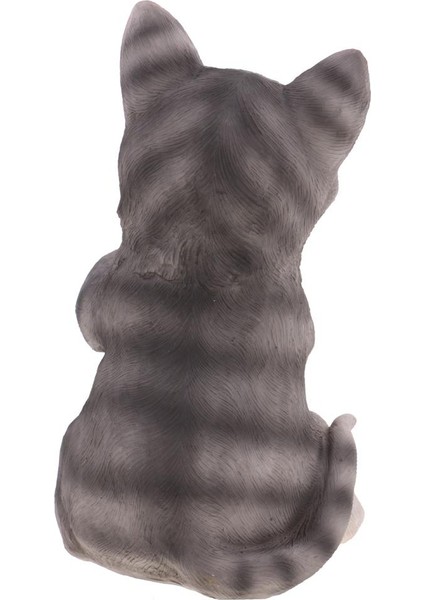 Maine Coon Cat Sign Figürine Heykel El Boyalı Ev Bahçe Dekor (Yurt Dışından) fırsatları