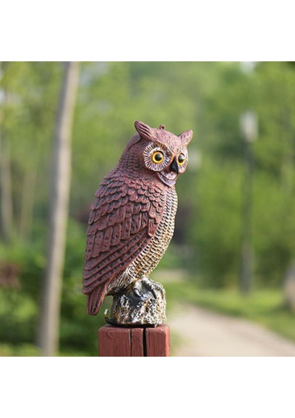 Simülasyon Baykuş El Sanatları Avcılık Fare Kuş Korku Insanlar Kırmızı Kahverengi (Yurt Dışından) modelleri