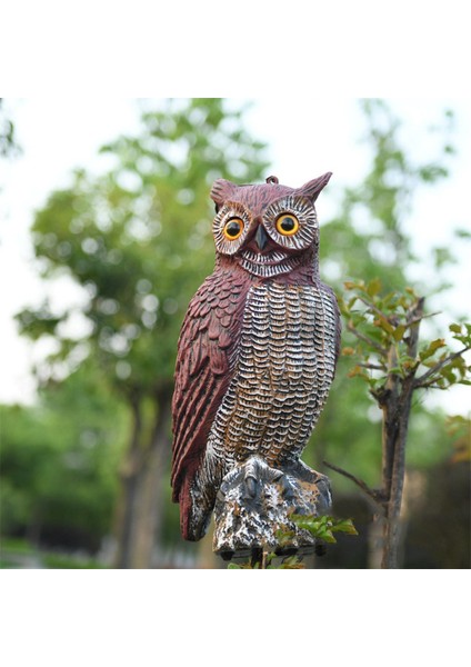 Simülasyon Baykuş El Sanatları Avcılık Fare Kuş Korku Insanlar Kırmızı Kahverengi (Yurt Dışından) fırsatları