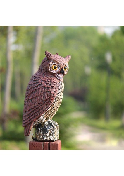 Simülasyon Baykuş El Sanatları Avcılık Fare Kuş Korku Insanlar Kırmızı Kahverengi (Yurt Dışından) indirimleri