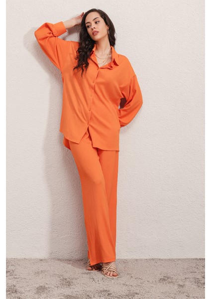 5858 Örme Ikili Takım - Turuncu indirimleri