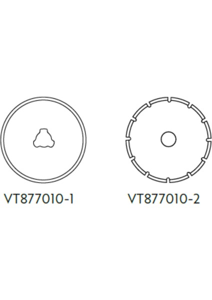 Vıp-Tec 28MM Yuvarlak Düz Kesim Bıçağı Yerli Üretim modelleri