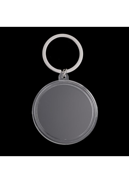 3X40MM Para Tutucu Anahtarlık Yuvarlak Stil 3 Adet (Yurt Dışından)
