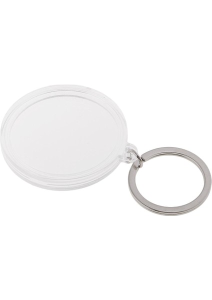 3X40MM Para Tutucu Anahtarlık Yuvarlak Stil 3 Adet (Yurt Dışından)