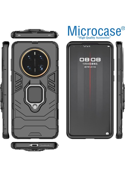 Huawei Mate 50 Pro Batman Serisi Yüzük Standlı Armor Kılıf - Siyah AL3349 fırsatları