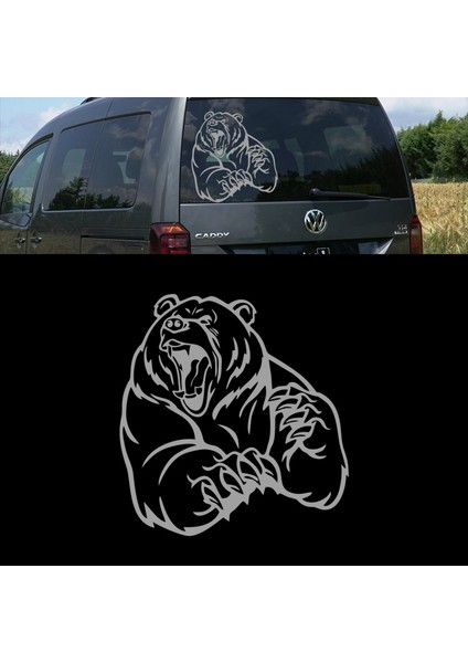 Kızgın Ayı Oto STICKER-S1865