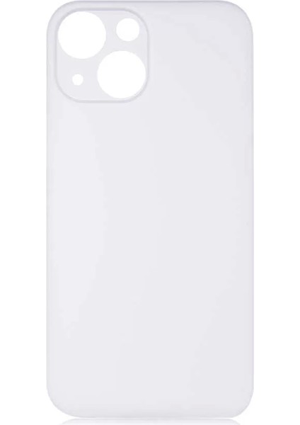 Apple iPhone 13 Mini Kılıf 1.kalite Pp Kapak Beyaz Telefon Kılıfı