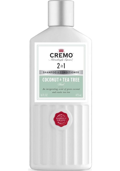 2in1 Coconut & Tea Tree Şampuan ve Saç Kremi 473ML