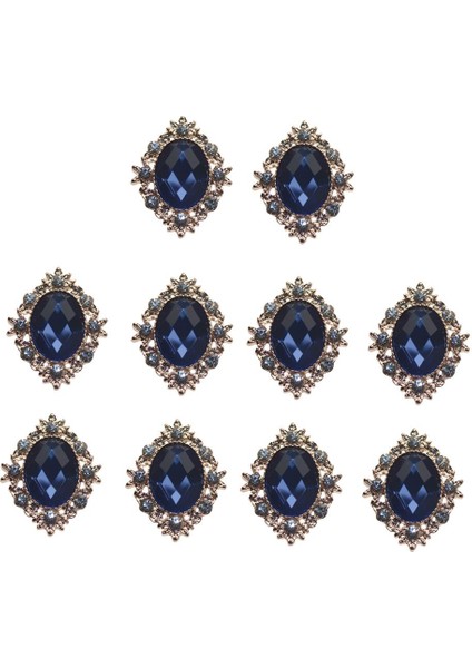 20PCS Cabochon Flatback Semelleme Düğün Takı Bulguları (Yurt Dışından)