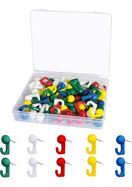 200X Renkli Itme Pimi Kancalar Okul Malzemeleri Için Pin Pins Yapışmaları (Yurt Dışından) fiyatları