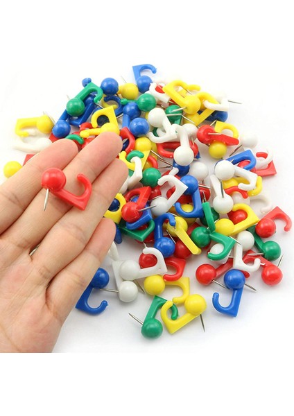 200X Renkli Itme Pimi Kancalar Okul Malzemeleri Için Pin Pins Yapışmaları (Yurt Dışından) modelleri