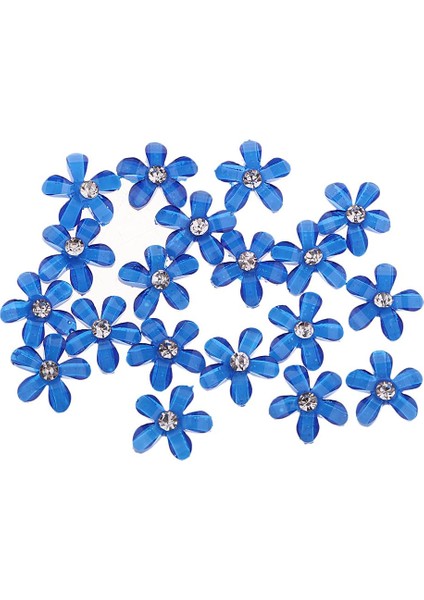 40PCS Çiçek Cabochons Reçine Diamante Düz Geri Kart Yapımı Sızdırmazlığı (Yurt Dışından) fiyatları