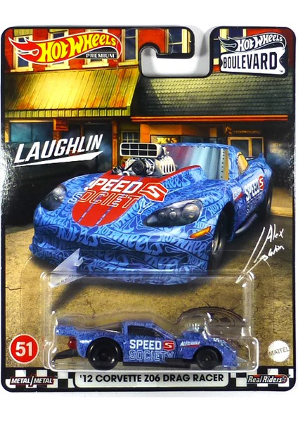 Boulevard Premi̇um Arabalar 12 Corvette Z06 Drag Racer HCR12