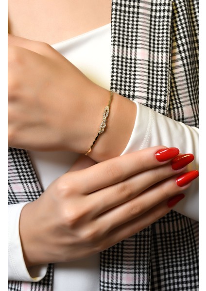 Sonsuzluk Bileklik 14 Ayar A066155