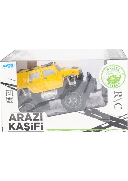 1:20 Yarışçı Jeep Sarı