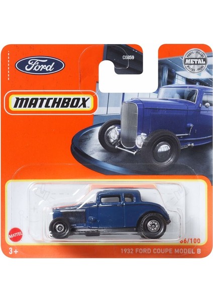 Tekli Arabalar 1932 Ford Coupe Model B HFR54
