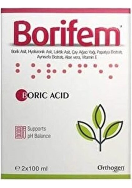 Borifem Vajinal Duş 200ML