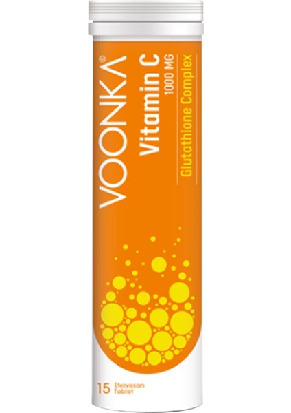 Vitamin C Glutathione Complex 15 Efervesan Tablet