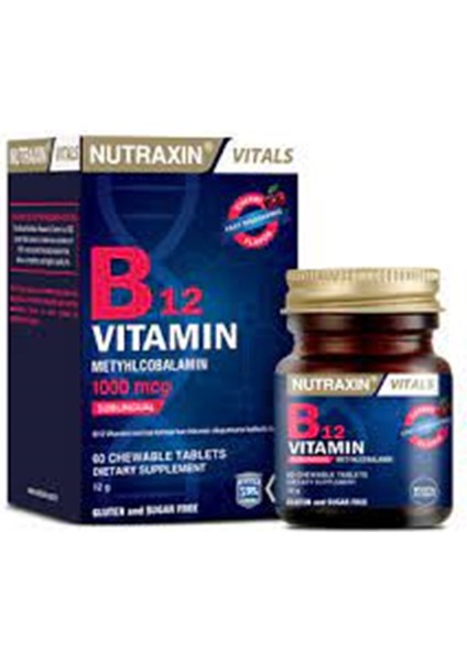 B12 Vitamin 1000MCG 60 Tablet