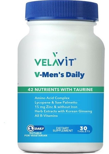 V-Men's Daily 30 Tablet