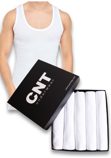 Erkek Atlet Pamuklu Basic 5'li Premium Paket