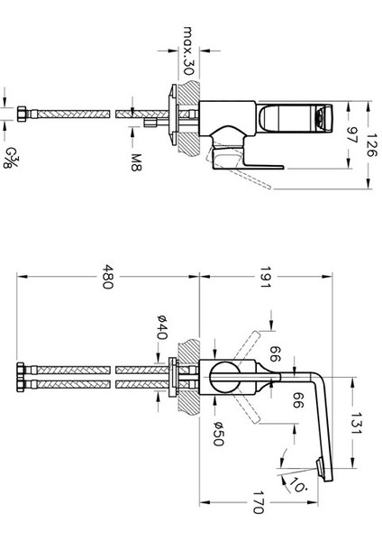 Suit L Lavabo Bataryası Altın A4246623