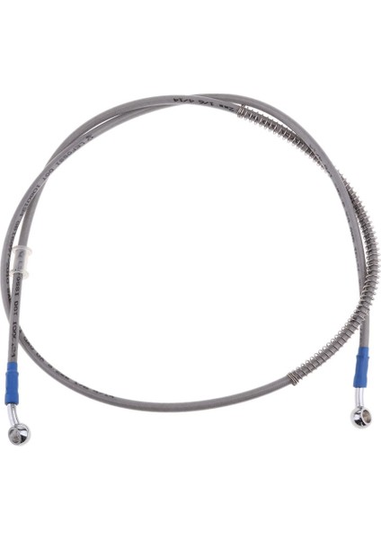 M10 Evrensel Motosiklet Paslanmaz Çelik Örgülü Fren Akaryakıt Yağı Hortum Hattı 140CM (Yurt Dışından)