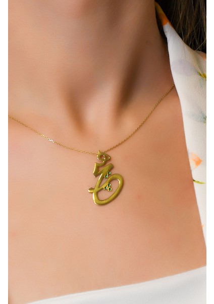 Hiç Yazılı Kolye 14 Ayar A015266