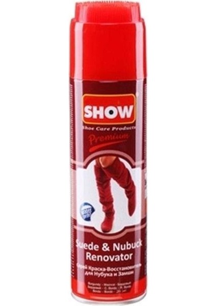 Kaliteli Bordo Süet Nubuk Sprey Boyası 250 ml Ayakkabı Sprey Boyası-sym280123