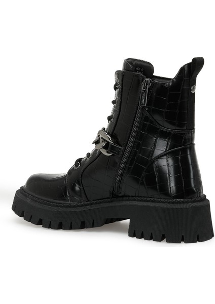 Buslın 2pr Siyah Kadın Biker Bot modelleri