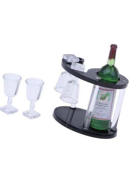 1/12 Dollhouse Şişesi Bardaklar 2 Adet (Yurt Dışından)