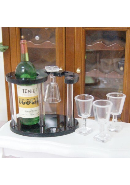1/12 Dollhouse Şişesi Bardaklar 2 Adet (Yurt Dışından)