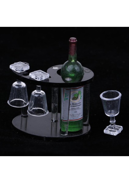 1/12 Dollhouse Şişesi Bardaklar 2 Adet (Yurt Dışından)