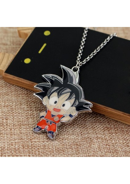 Anime Dragon Ball Z Son Goku Şekil Moda Süper Saiyan Metal Kolye (Yurt Dışından) fiyatları