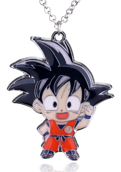 Anime Dragon Ball Z Son Goku Şekil Moda Süper Saiyan Metal Kolye (Yurt Dışından) indirimleri