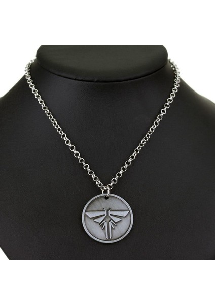 Bize Son Sarkık Ateşböceği Logosu Mektup Dogtag Vintage Retro Antik Mücevherat Kolye (Yurt Dışından)