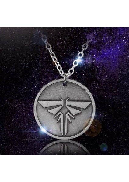 Bize Son Sarkık Ateşböceği Logosu Mektup Dogtag Vintage Retro Antik Mücevherat Kolye (Yurt Dışından) fırsatları