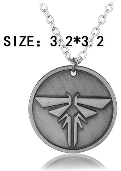 Bize Son Sarkık Ateşböceği Logosu Mektup Dogtag Vintage Retro Antik Mücevherat Kolye (Yurt Dışından) indirimleri
