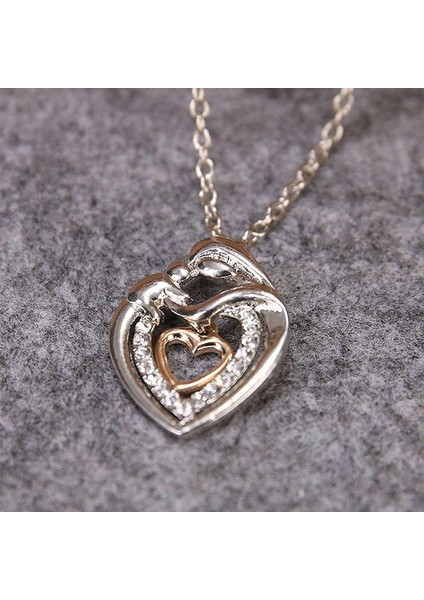 1 Adet Çift Kalp Kolye (Yurt Dışından) fiyatları