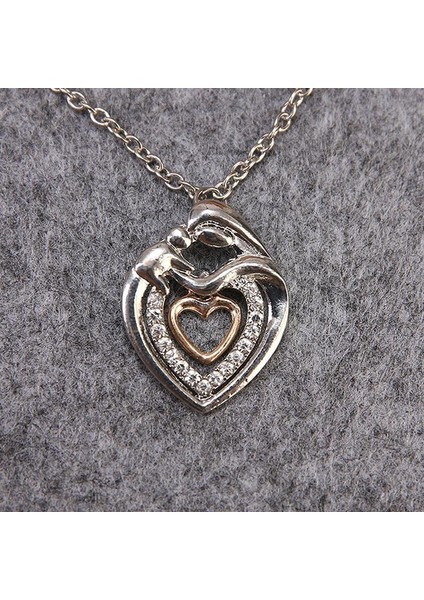 1 Adet Çift Kalp Kolye (Yurt Dışından) modelleri