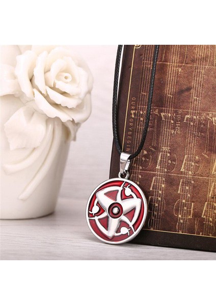 Anime Naruto Uchiha Obito Kakashi Cosplay Takı Kolye (Yurt Dışından)