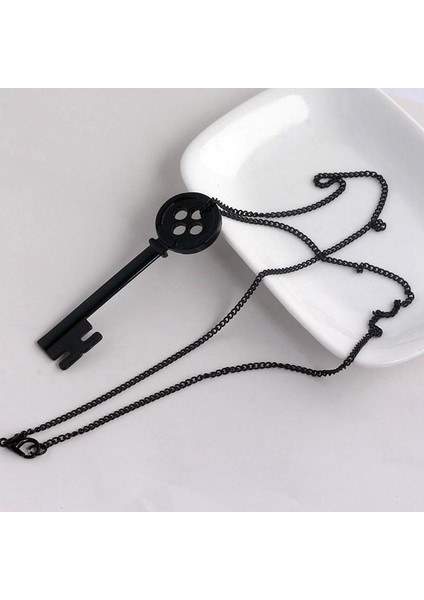 Moda Kişilik Cadılar Bayramı Metal Anahtar Iskelet Sahne Neil Gaiman Retro Göğüs Anahtar Kolye (Yurt Dışından) modelleri