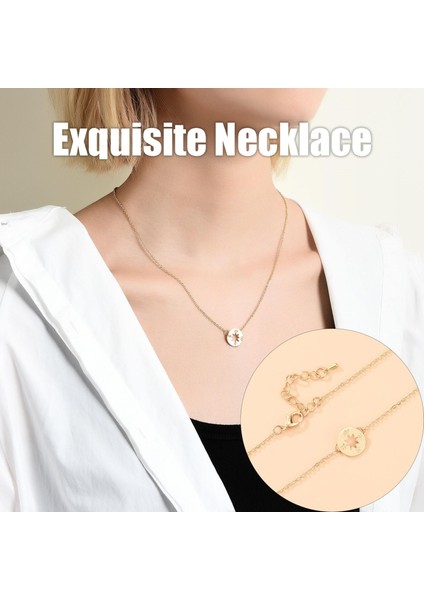 Avrupa ve Amerikan Yaratıcı Kişilik Moda Pusula Kadın Kolye (Yurt Dışından)