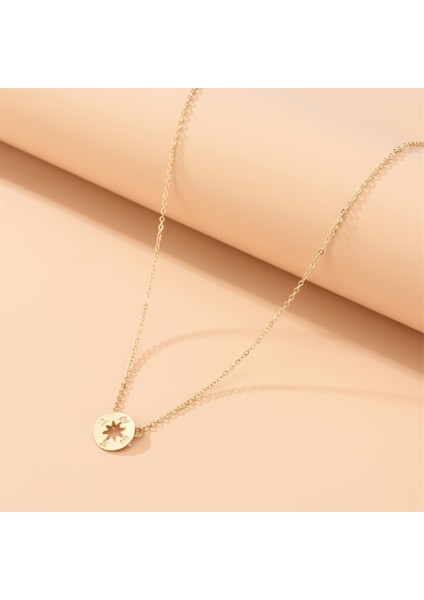 Avrupa ve Amerikan Yaratıcı Kişilik Moda Pusula Kadın Kolye (Yurt Dışından) modelleri