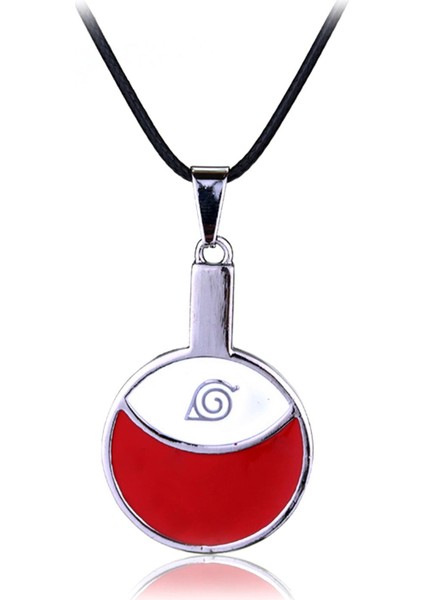 Anime Naruto Akatsuki Kırmızı Konoha Kolye (Yurt Dışından)